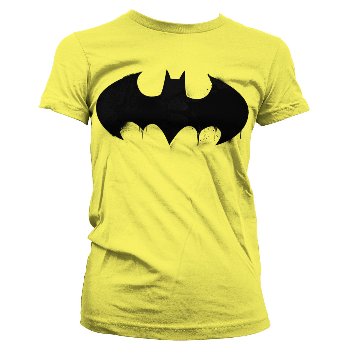 Billede af DC Comics, DC Comics: Batman Inked Logo T-Shirt (Kvinder)