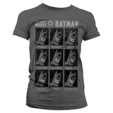Billede af DC Comics, DC Comics: The Many Moods Of Batman T-Shirt (Kvinder)
