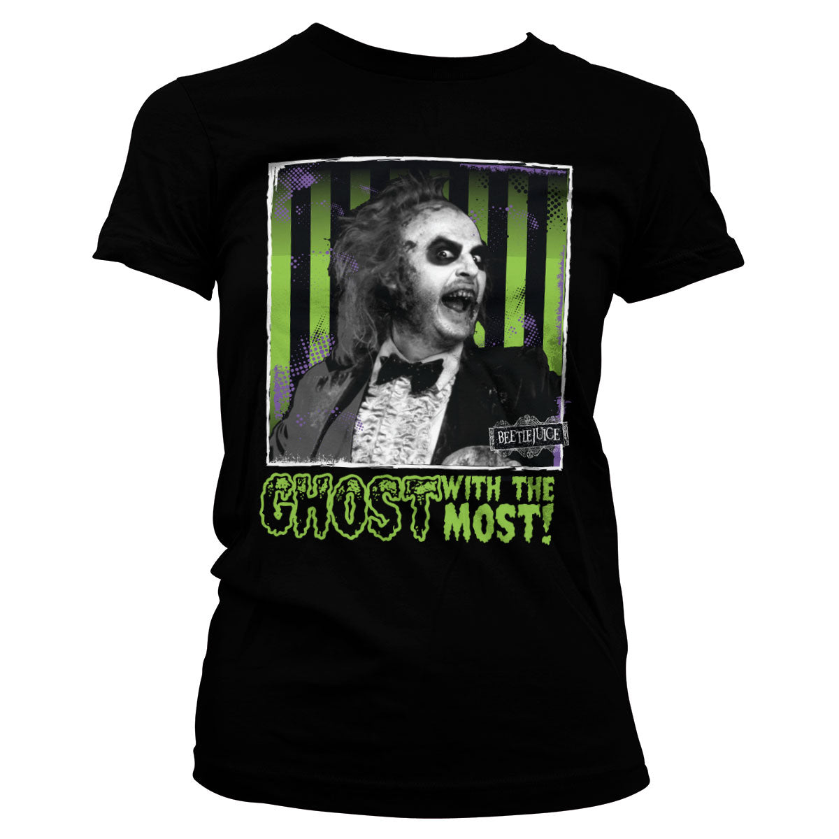 Billede af Beetlejuice, Beetlejuice: Ghost With The Most T-Shirt (Kvinder)