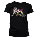 Billede af Birds of Prey, Birds of Prey: Harley Quinn Roller Skates T-Shirt (Kvinder)