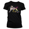 Billede af Birds of Prey, Birds of Prey: Harley Quinn Roller Skates T-Shirt (Kvinder)