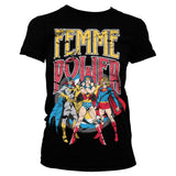 Billede af DC Comics, DC Comics: Femme Power T-Shirt (Kvinder)