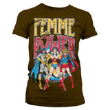 Billede af DC Comics, DC Comics: Femme Power T-Shirt (Kvinder)