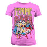 Billede af DC Comics, DC Comics: Femme Power T-Shirt (Kvinder)