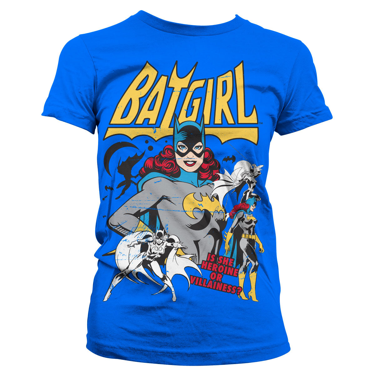 Billede af DC Comics, DC Comics: Batgirl - Hero Or Villain T-Shirt (Kvinder)