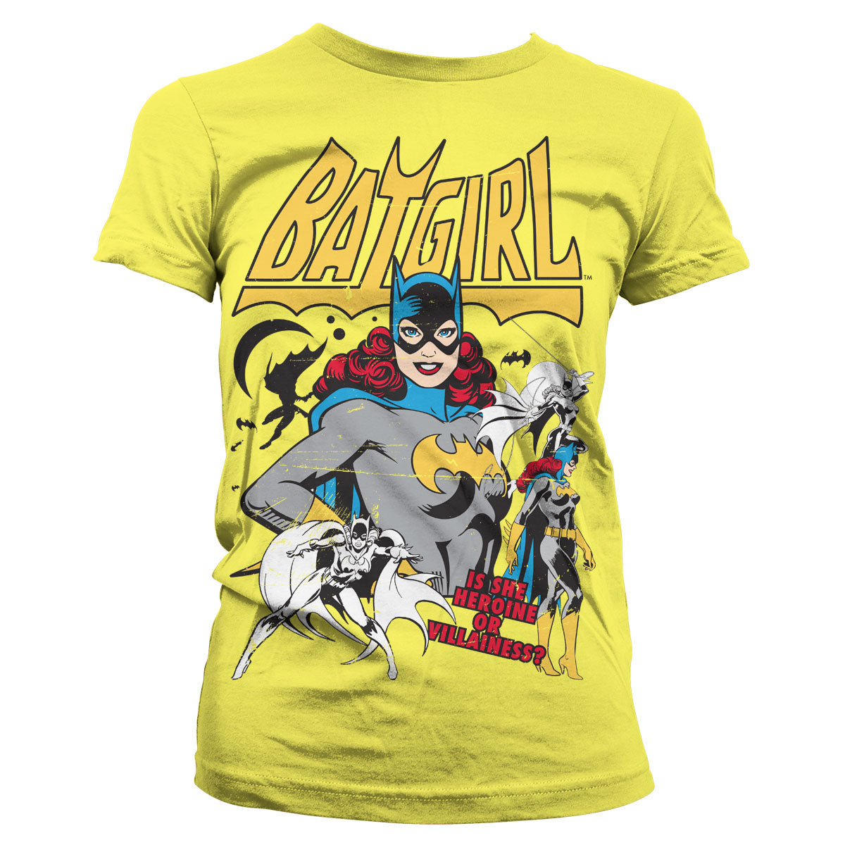 Billede af DC Comics, DC Comics: Batgirl - Hero Or Villain T-Shirt (Kvinder)