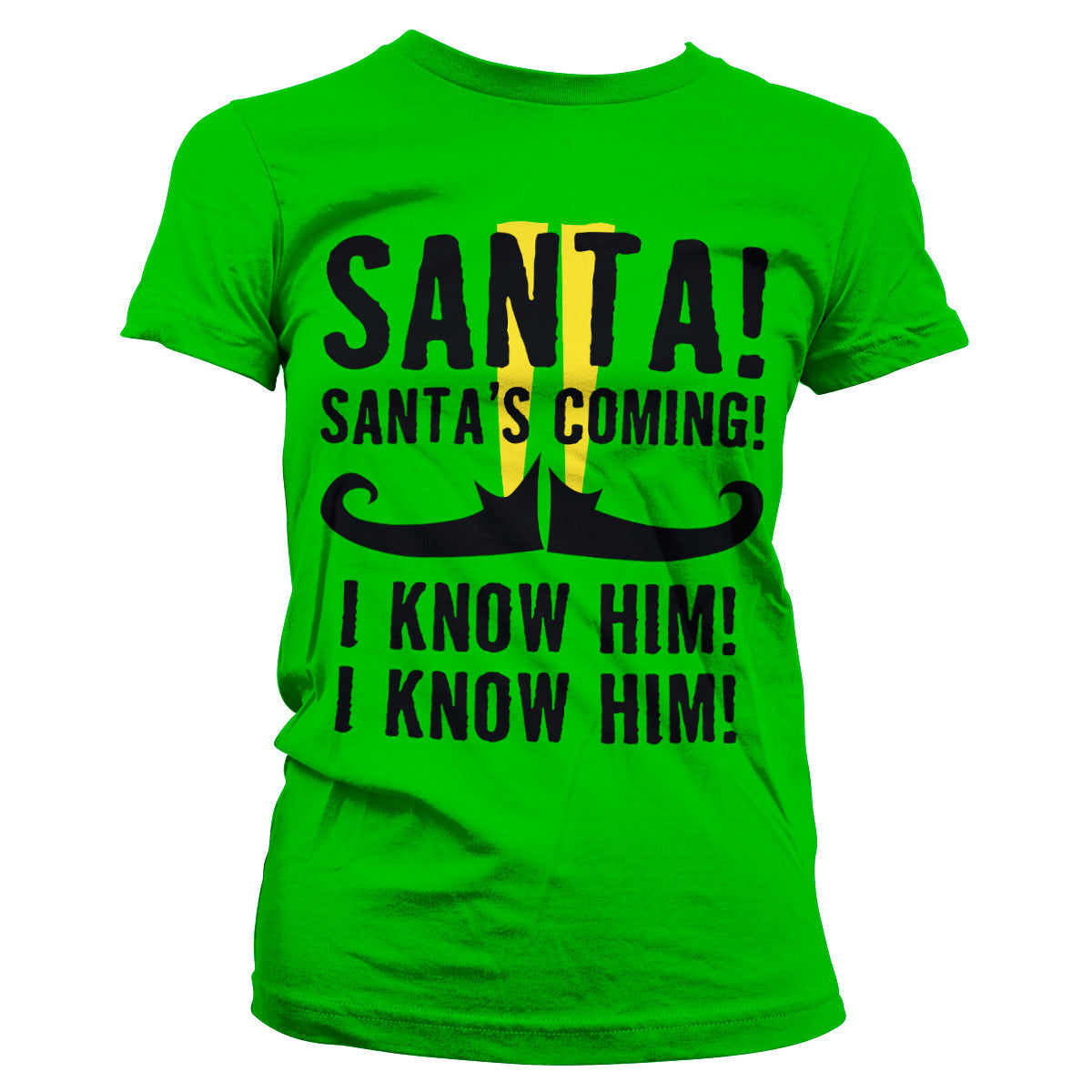 Billede af Elf, Elf: Santa's Coming T-Shirt (Kvinder)