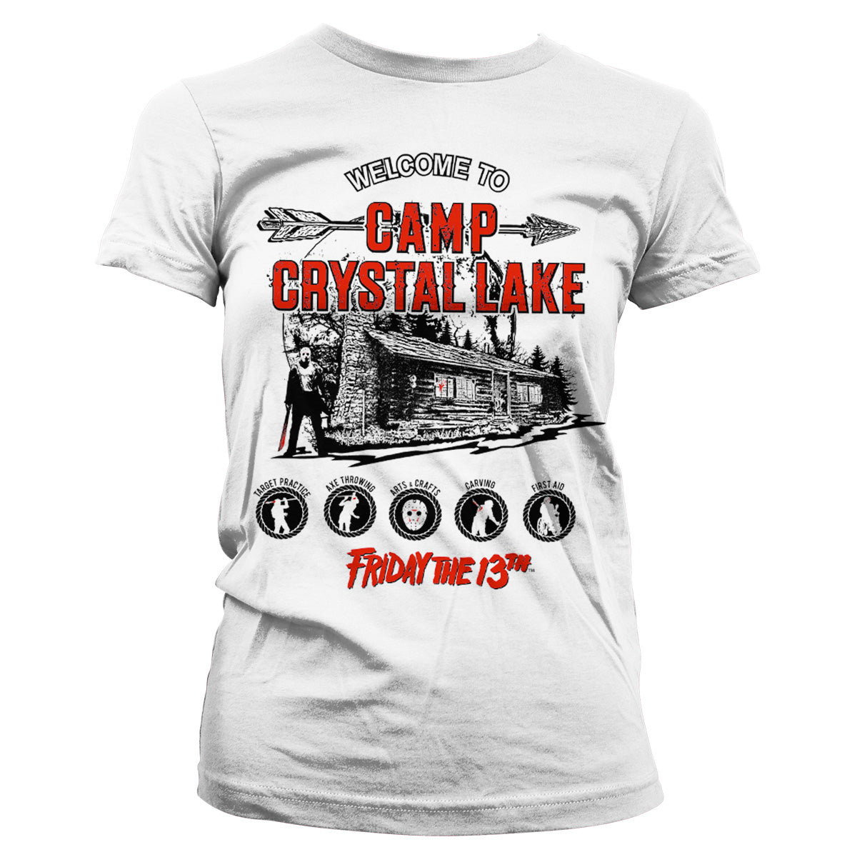 Billede af Friday the 13th, Friday the 13th: Camp Crystal Lake T-Shirt (Kvinder)