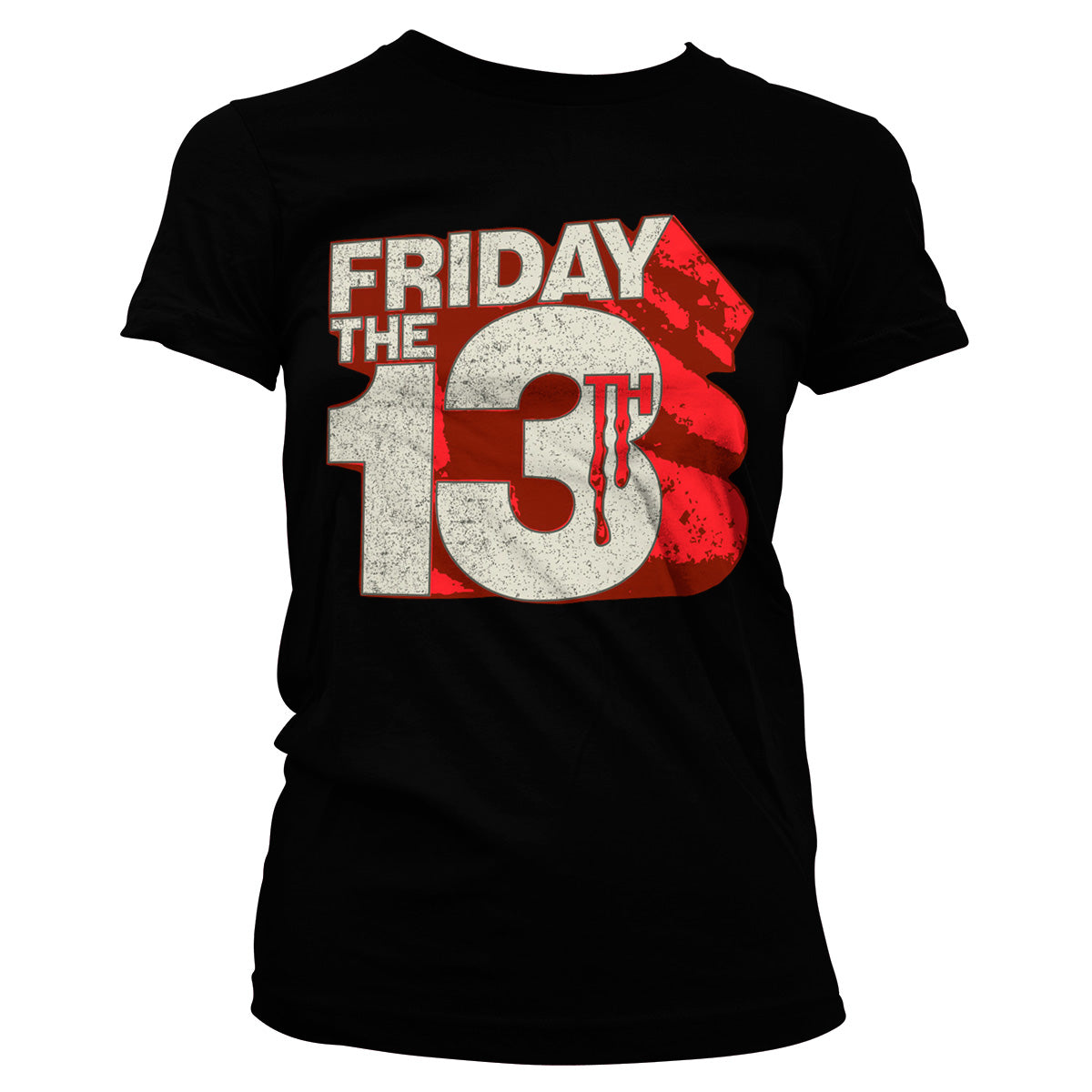 Billede af Friday the 13th, Friday the 13th: Block Logo T-Shirt (Kvinder)