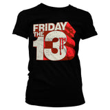 Billede af Friday the 13th, Friday the 13th: Block Logo T-Shirt (Kvinder)