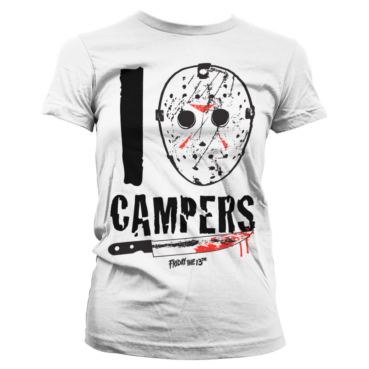 Billede af Friday the 13th, Friday the 13th: I Jason Campers T-Shirt (Kvinder)
