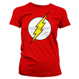 Billede af DC Comics, DC Comics: The Flash Emblem T-shirt (Kvinder)