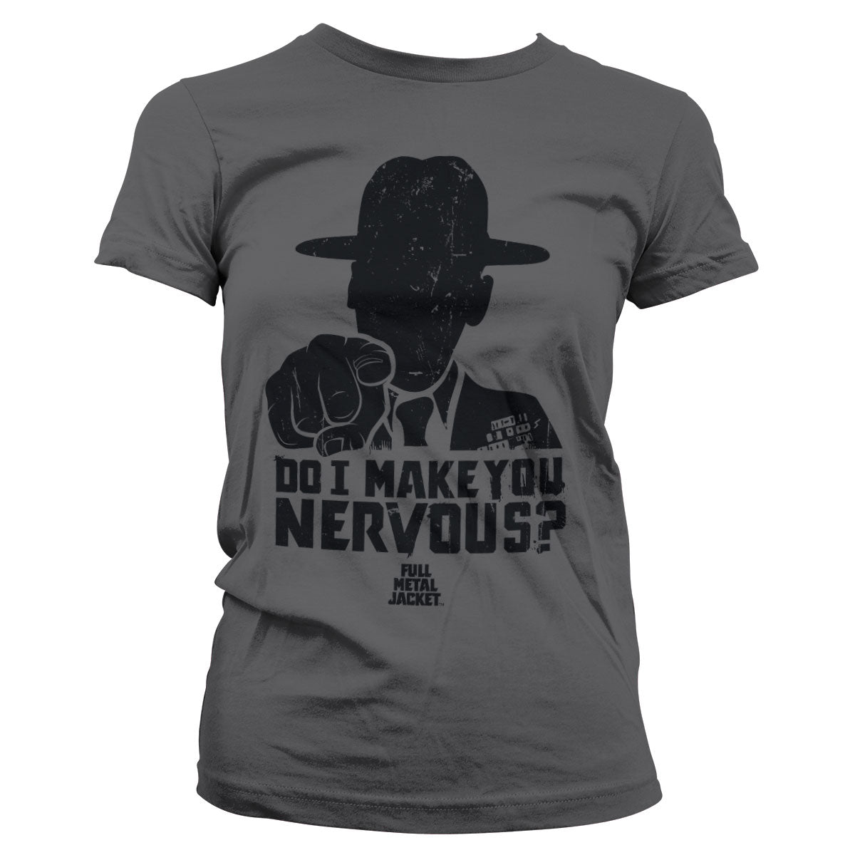Billede af Full Metal Jacket, Full Metal Jacket: Do I Make You Nervous T-Shirt (Kvinder)