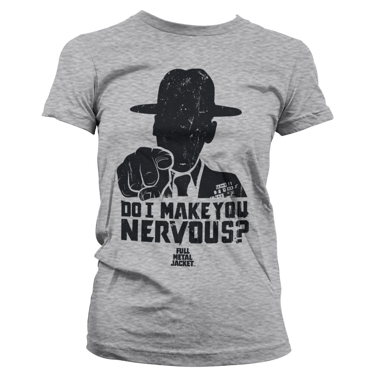 Billede af Full Metal Jacket, Full Metal Jacket: Do I Make You Nervous T-Shirt (Kvinder)