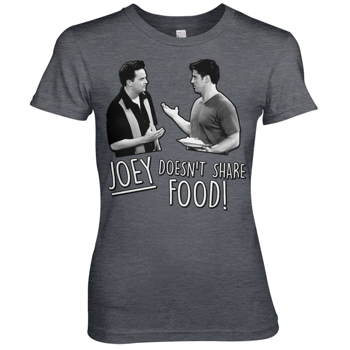 Billede af Friends, Friends: Joey Doesn't Share Food T-Shirt (Kvinder)