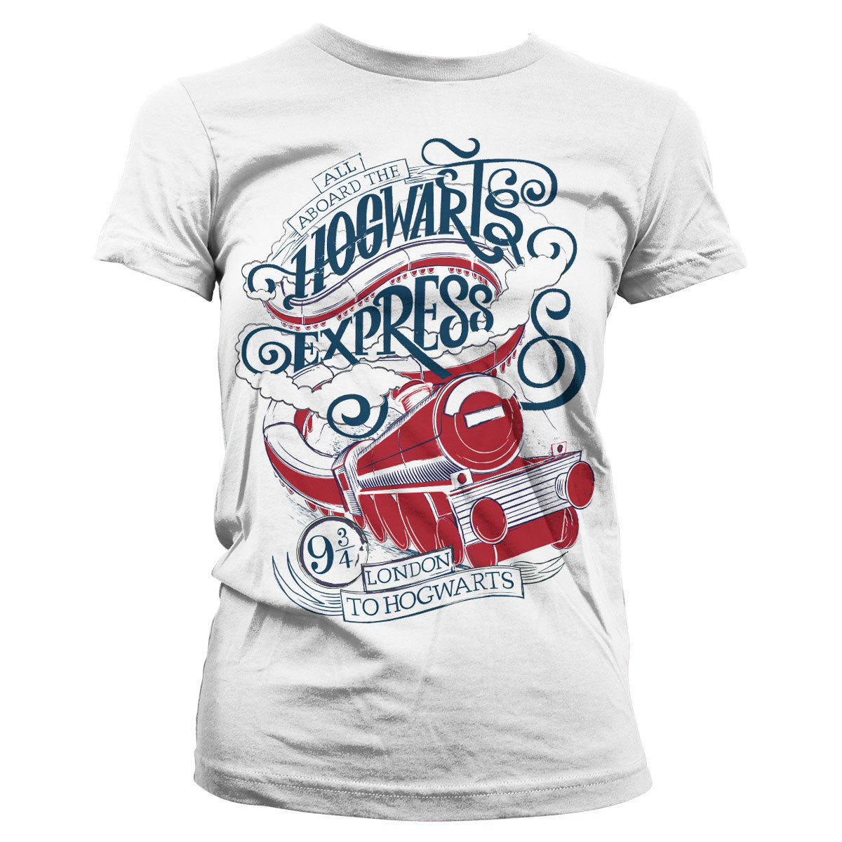 Billede af Harry Potter, Harry Potter: All Aboard The Hogwarts Express T-Shirt (Kvinder)