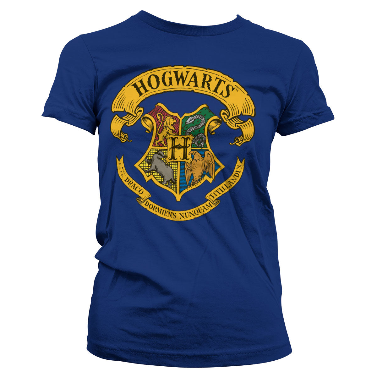 Billede af Harry Potter, Harry Potter: Hogwarts Crest T-Shirt (Kvinder)