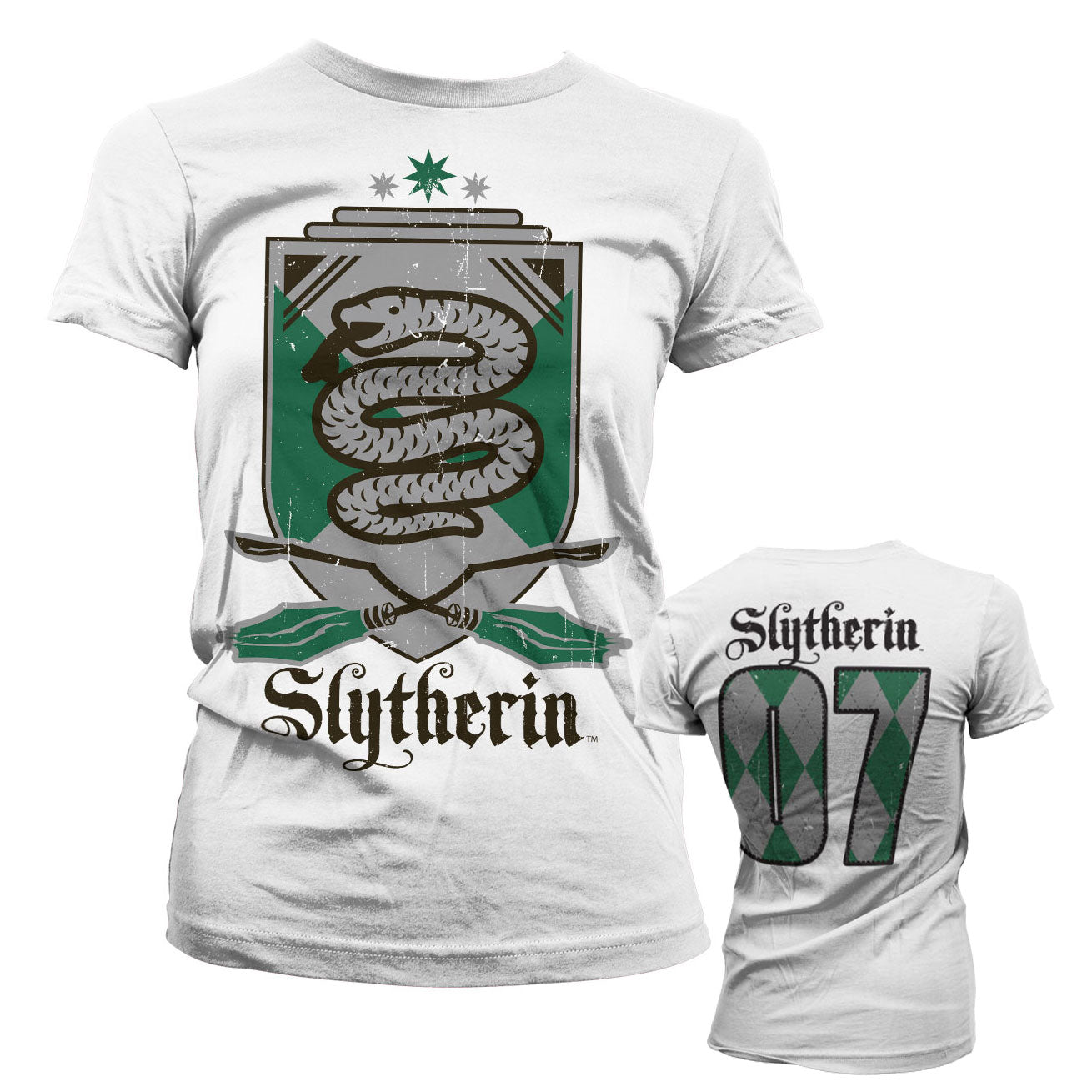 Billede af Harry Potter, Harry Potter: Slytherin 07 T-Shirt (Kvinder)