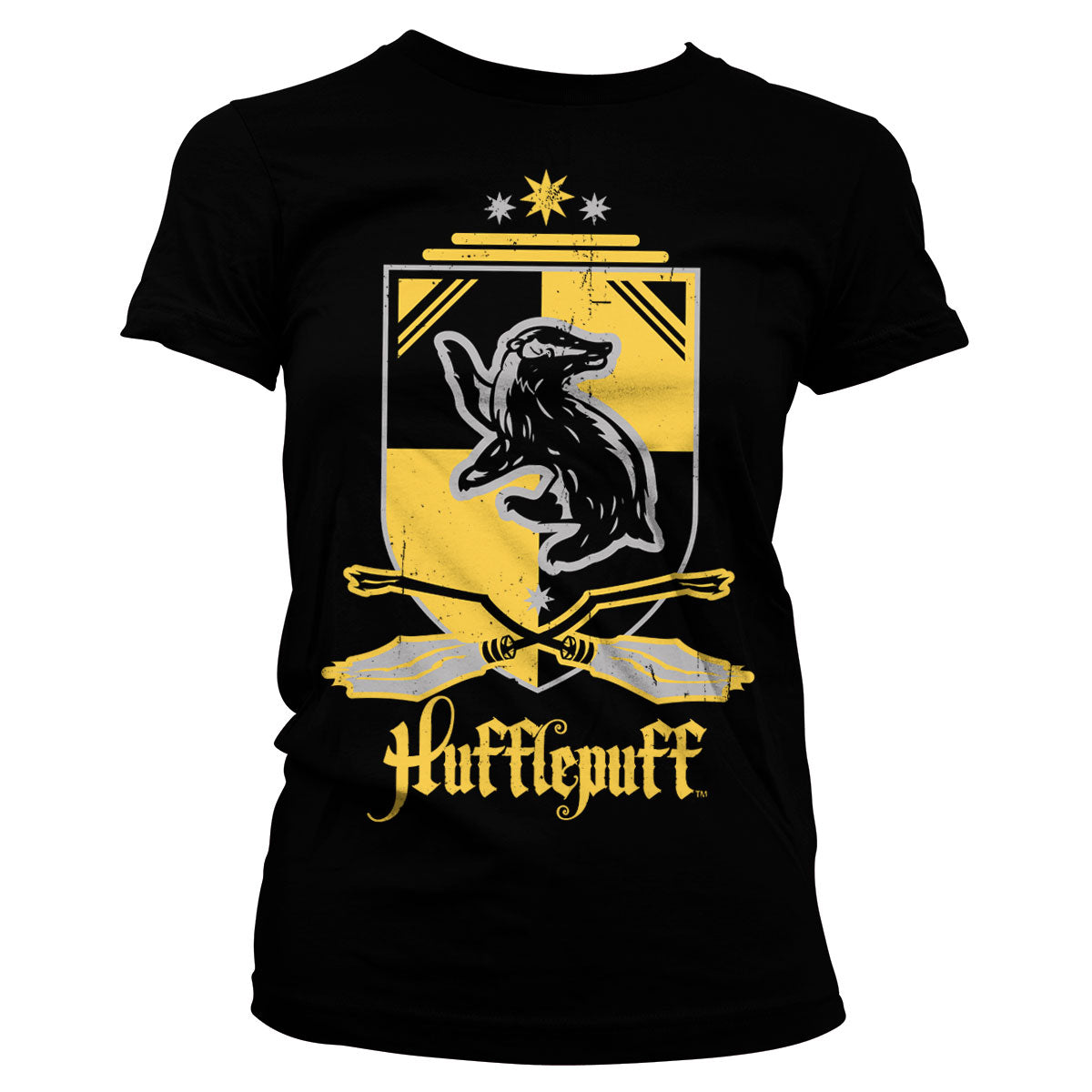 Billede af Harry Potter, Harry Potter: Hufflepuff T-Shirt (Kvinder)