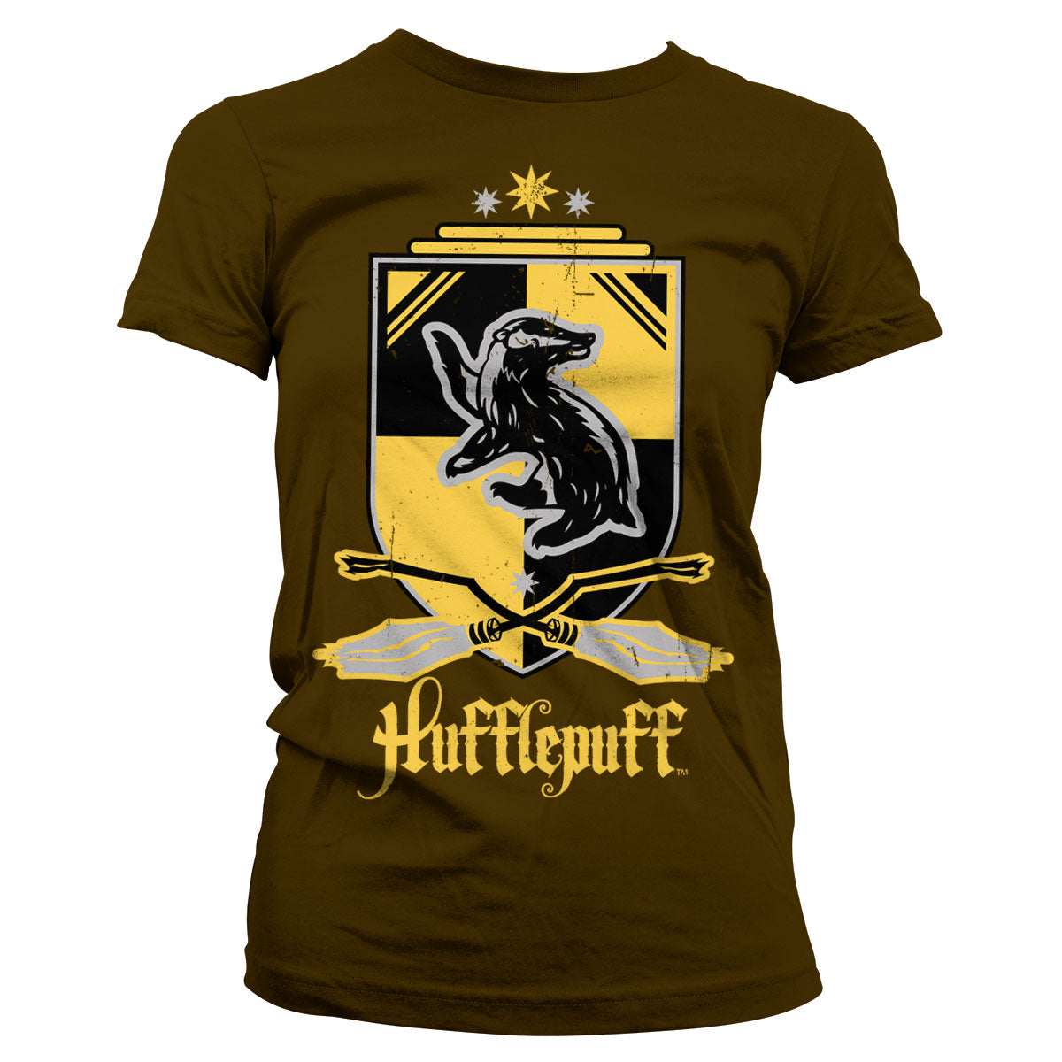 Billede af Harry Potter, Harry Potter: Hufflepuff T-Shirt (Kvinder)