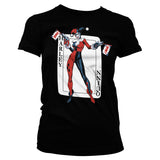 Billede af DC Comics, DC Comics: Harley Quinn Card Games T-Shirt (Kvinder)