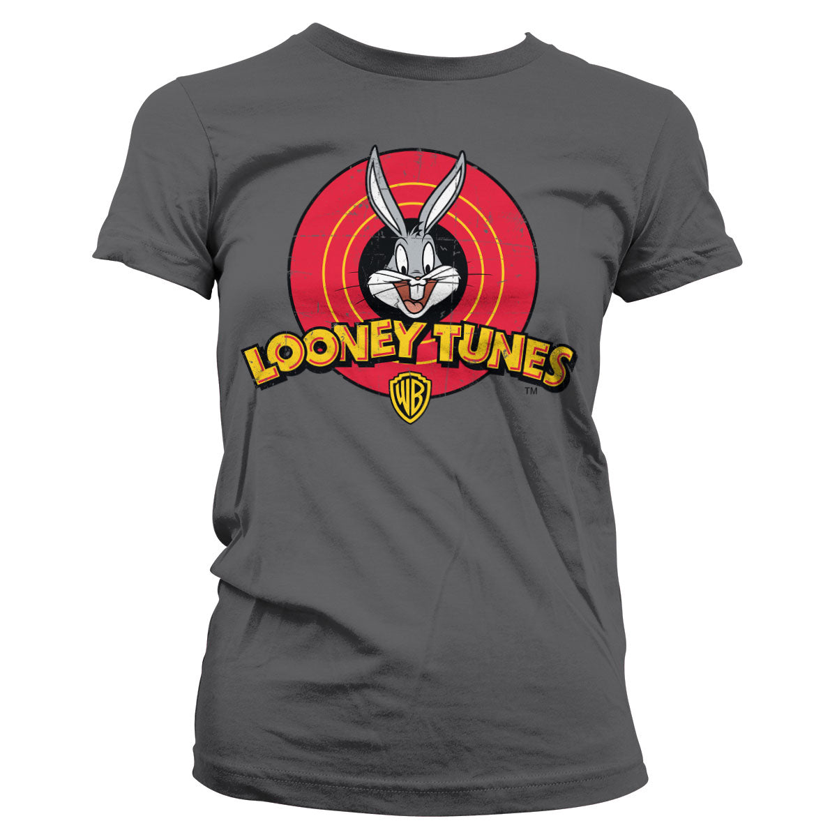 Billede af Looney Tunes, Looney Tunes: Distressed Logo T-Shirt (Kvinder)