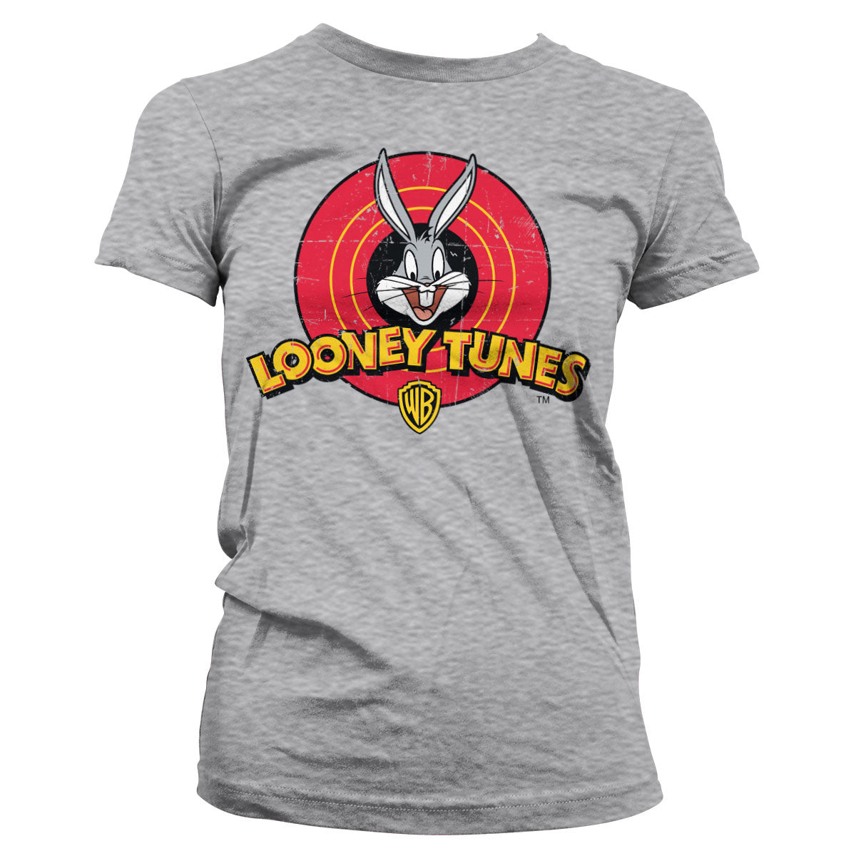 Billede af Looney Tunes, Looney Tunes: Distressed Logo T-Shirt (Kvinder)