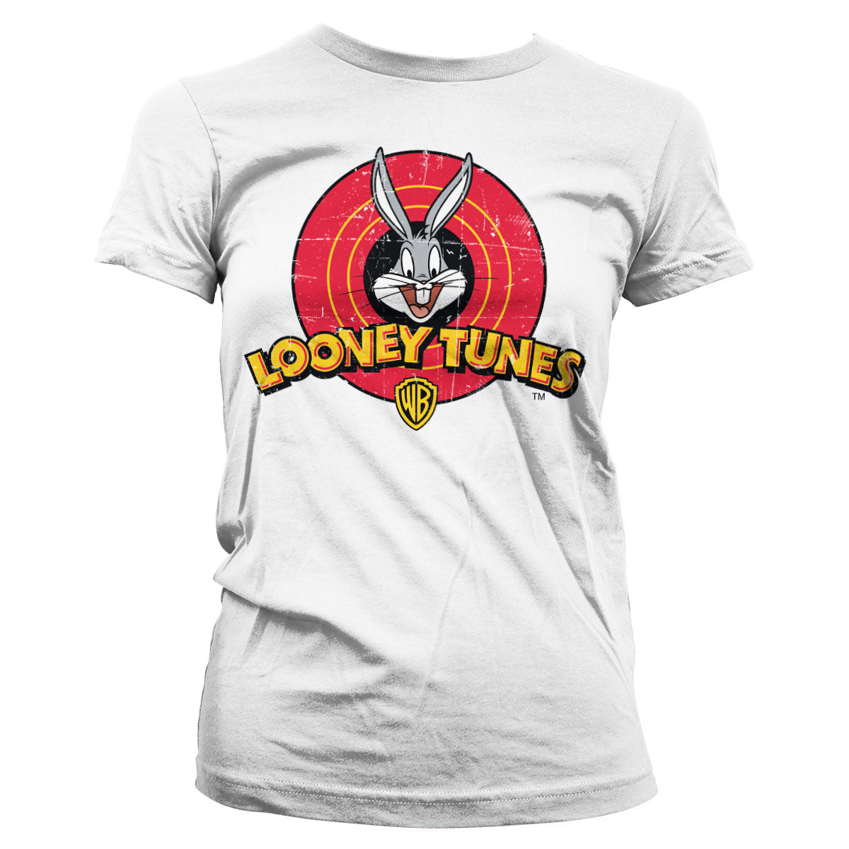 Billede af Looney Tunes, Looney Tunes: Distressed Logo T-Shirt (Kvinder)