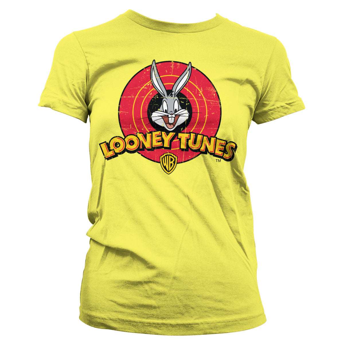 Billede af Looney Tunes, Looney Tunes: Distressed Logo T-Shirt (Kvinder)