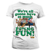 Billede af Fars Fede Ferie, Fars Fede Ferie: We're All Gonna Have So Much Fun T-Shirt (Kvinder)