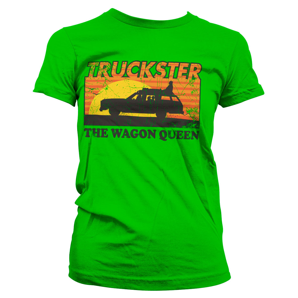 Billede af Fars Fede Ferie, Fars Fede Ferie: Truckster - The Wagon Queen T-Shirt (Kvinder)