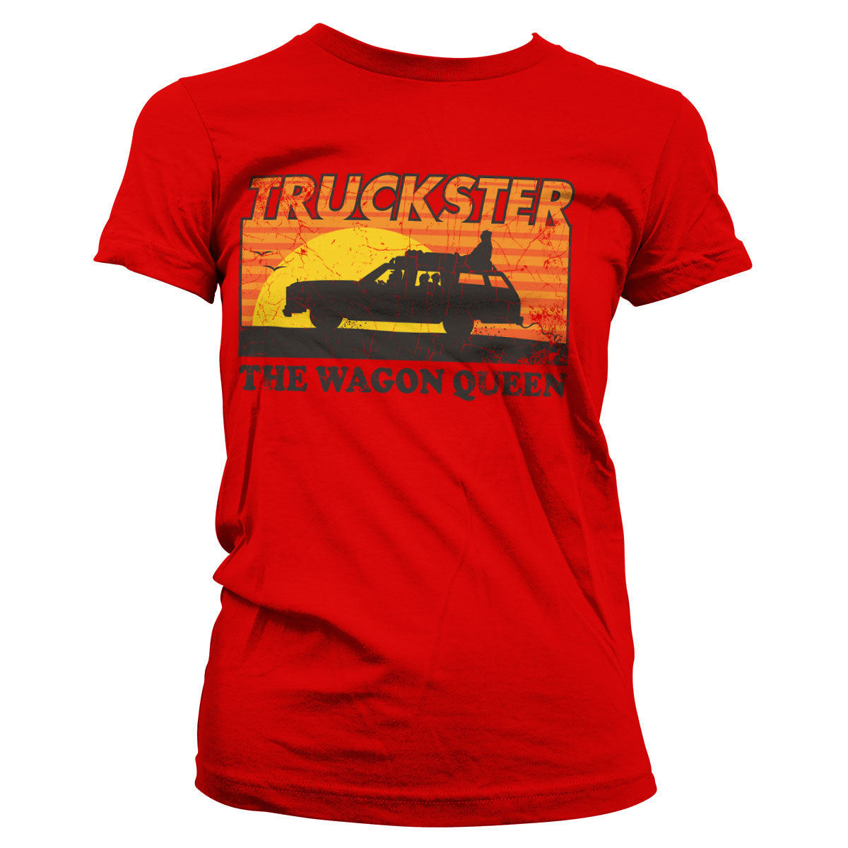 Billede af Fars Fede Ferie, Fars Fede Ferie: Truckster - The Wagon Queen T-Shirt (Kvinder)