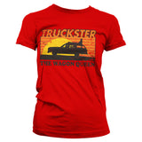 Billede af Fars Fede Ferie, Fars Fede Ferie: Truckster - The Wagon Queen T-Shirt (Kvinder)
