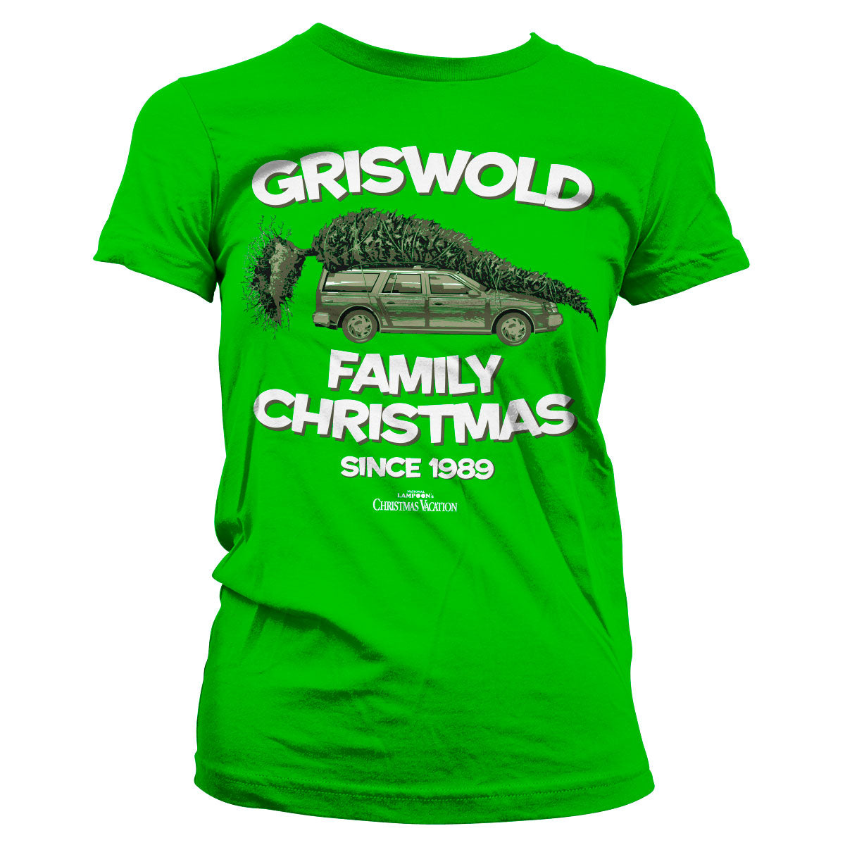 Billede af Fars Fede Ferie, Fars Fede Ferie: Griswold Family Christmas T-Shirt (Kvinder)