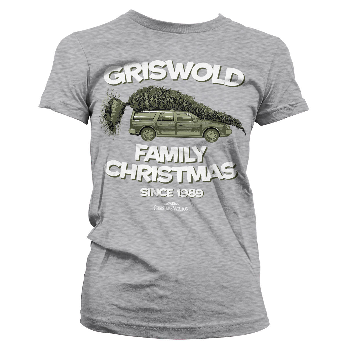Billede af Fars Fede Ferie, Fars Fede Ferie: Griswold Family Christmas T-Shirt (Kvinder)