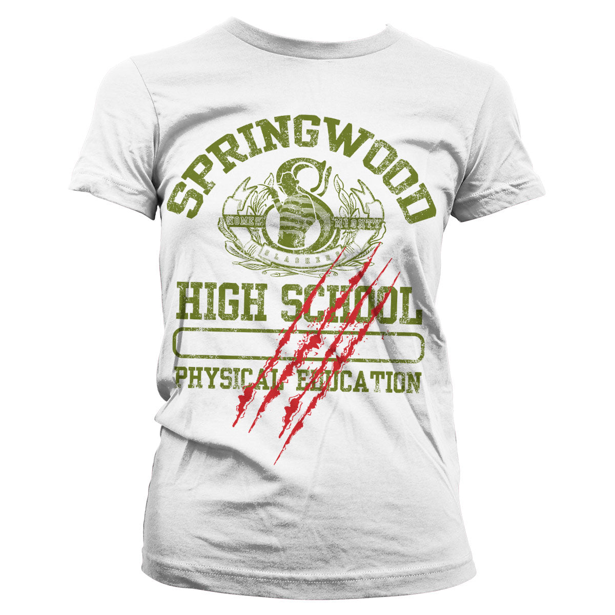 Billede af A Nightmare On Elm Street, A Nightmare On Elm Street: Springwood High School T-Shirt (Kvinder)