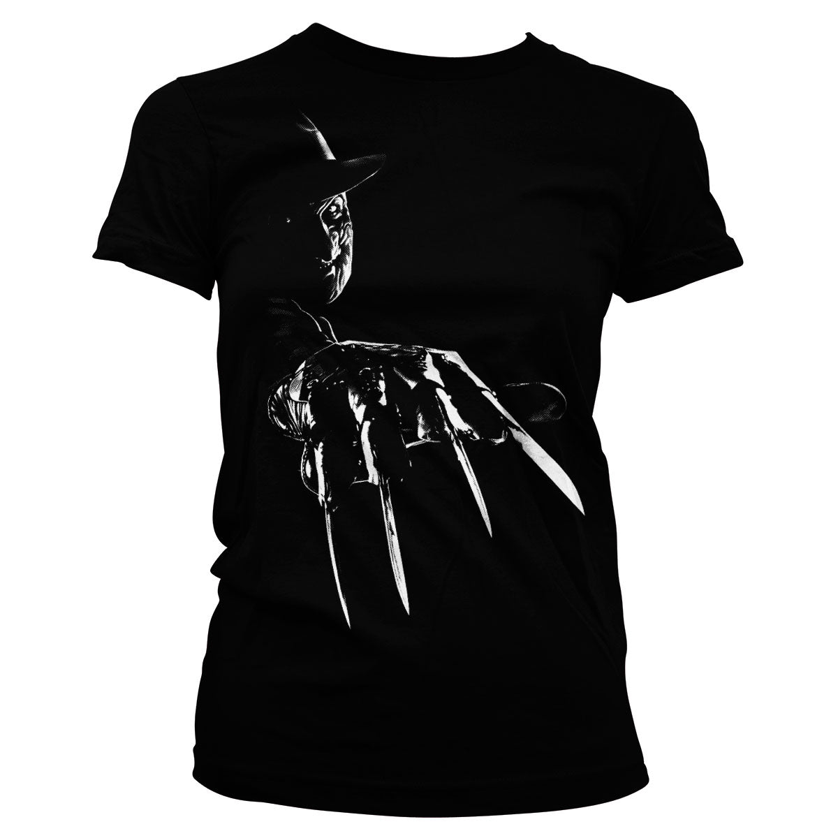 Billede af A Nightmare On Elm Street, A Nightmare On Elm Street: Freddy Krueger T-Shirt (Kvinder)