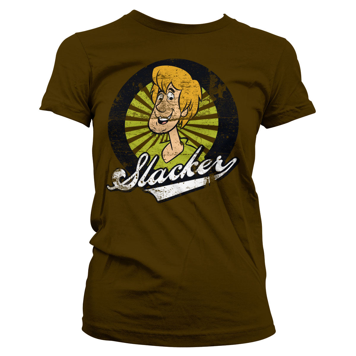 Billede af Scooby Doo: Shaggy The Slacker T-Shirt (Kvinder)