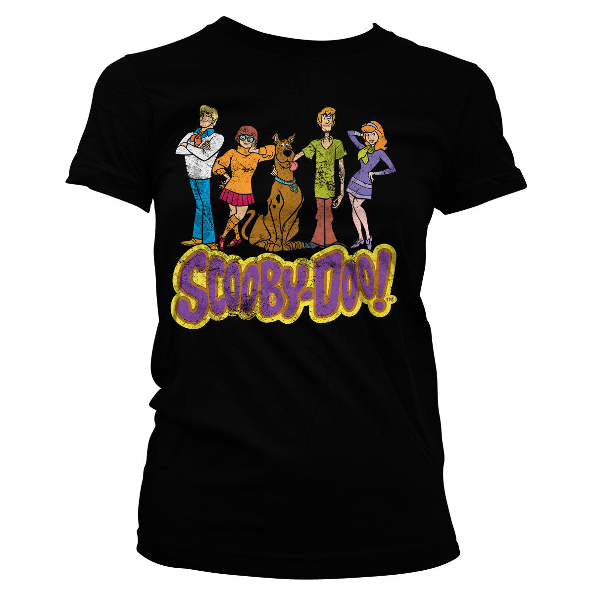 Billede af Scooby Doo: Distressed T-Shirt (Kvinder)