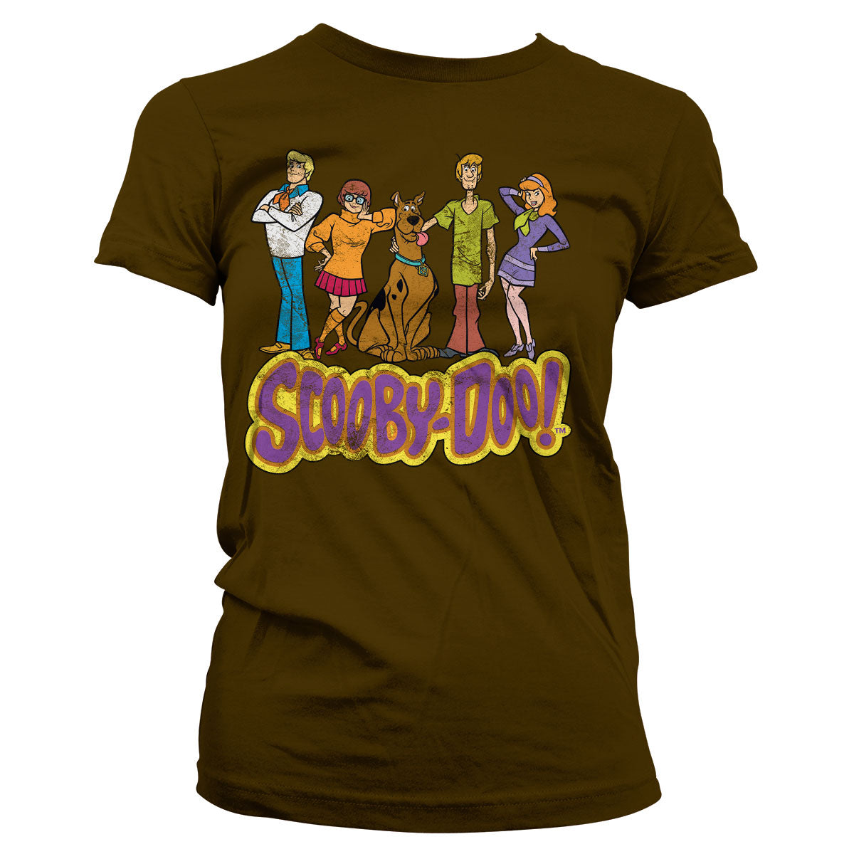 Billede af Scooby Doo: Distressed T-Shirt (Kvinder)