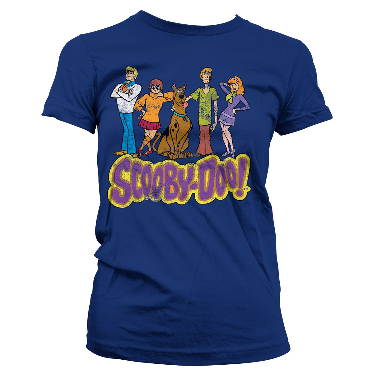 Billede af Scooby Doo: Distressed T-Shirt (Kvinder)