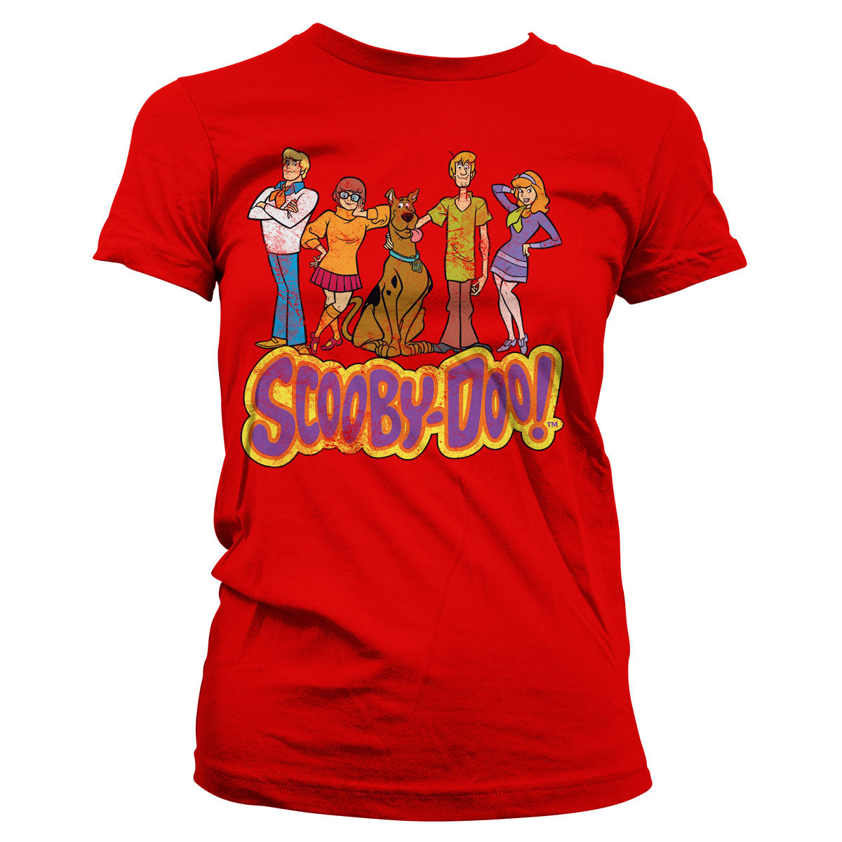 Billede af Scooby Doo: Distressed T-Shirt (Kvinder)