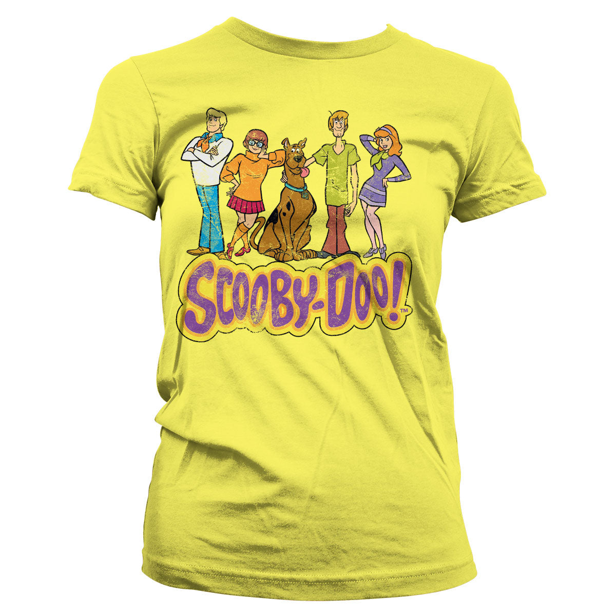 Billede af Scooby Doo: Distressed T-Shirt (Kvinder)
