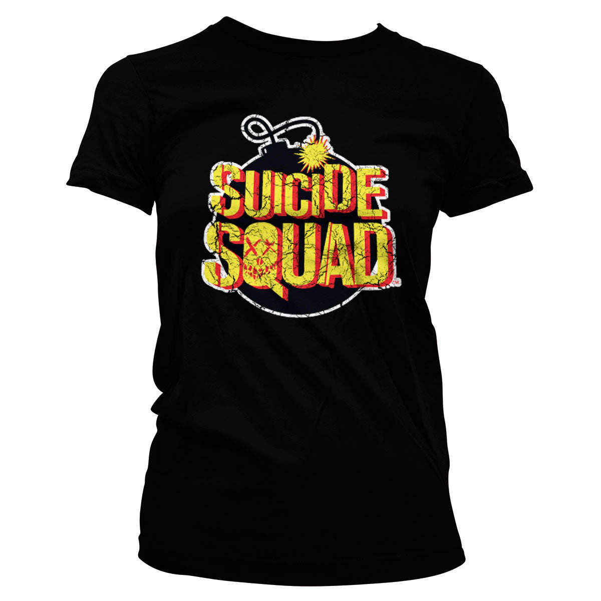 Billede af Suicide Squad: Bomb Logo T-Shirt (Kvinder)