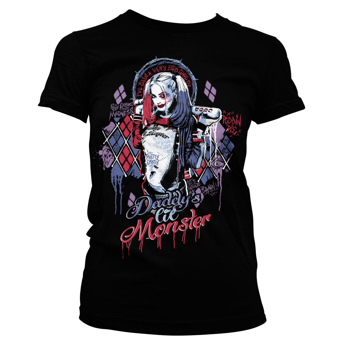 Billede af Suicide Squad: Harley Quinn T-Shirt (Kvinder)