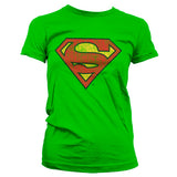 Billede af Superman, Superman: Washed Shield T-shirt (Kvinder)
