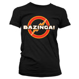 Billede af The Big Bang Theory, Bazinga Underground Logo T-shirt (Kvinder)