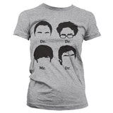 Billede af The Big Bang Theory, Prefix Heads T-shirt (Kvinder)