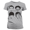 Billede af The Big Bang Theory, Prefix Heads T-shirt (Kvinder)