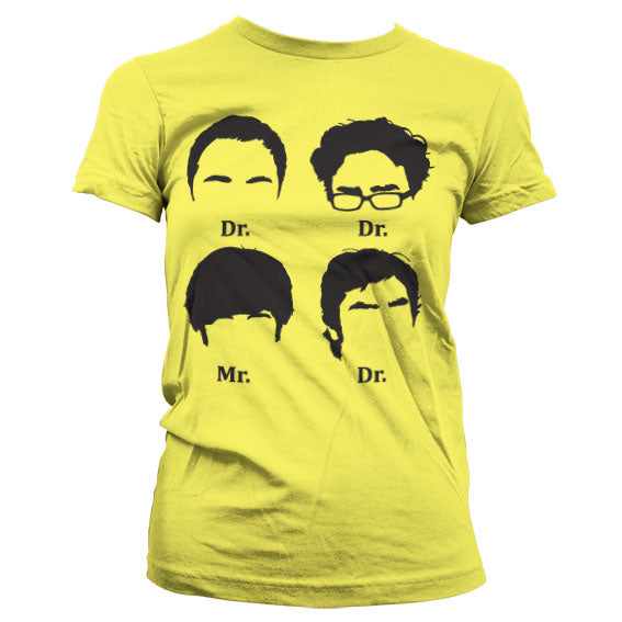 Billede af The Big Bang Theory, Prefix Heads T-shirt (Kvinder)